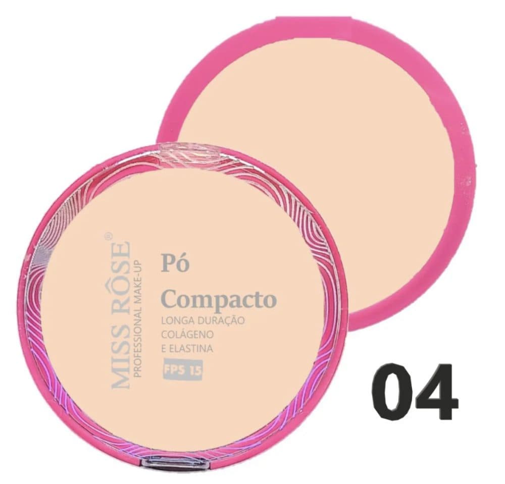 Po Compacto Miss Rose 04