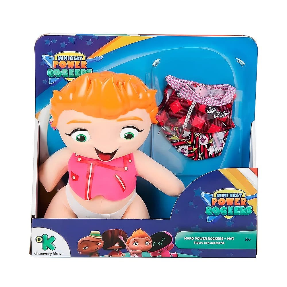 Pelucia Power Rockers Mini Beat Hard Acessorios Sortido 1 Peca