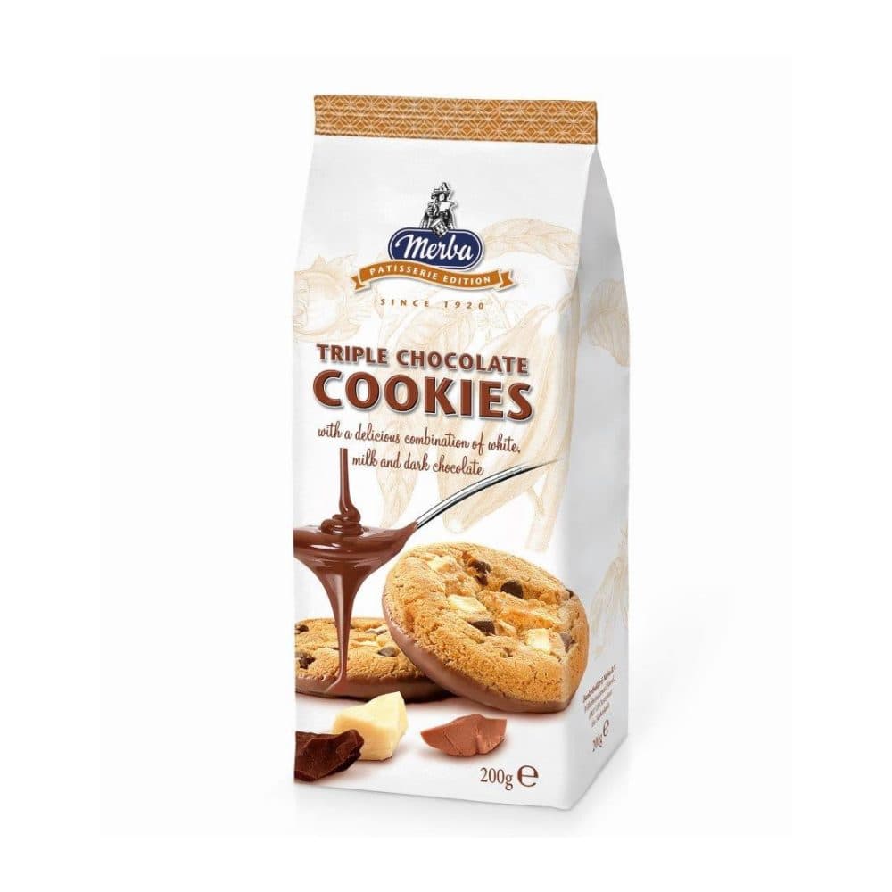 Merba Patisserie Triple Chocolate Cookies