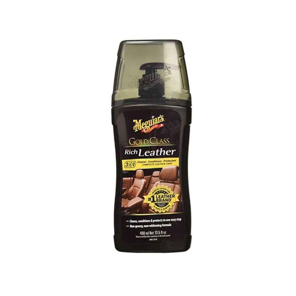 Limpiador De Cuero Caucho Vinilo Meguiar 400ML