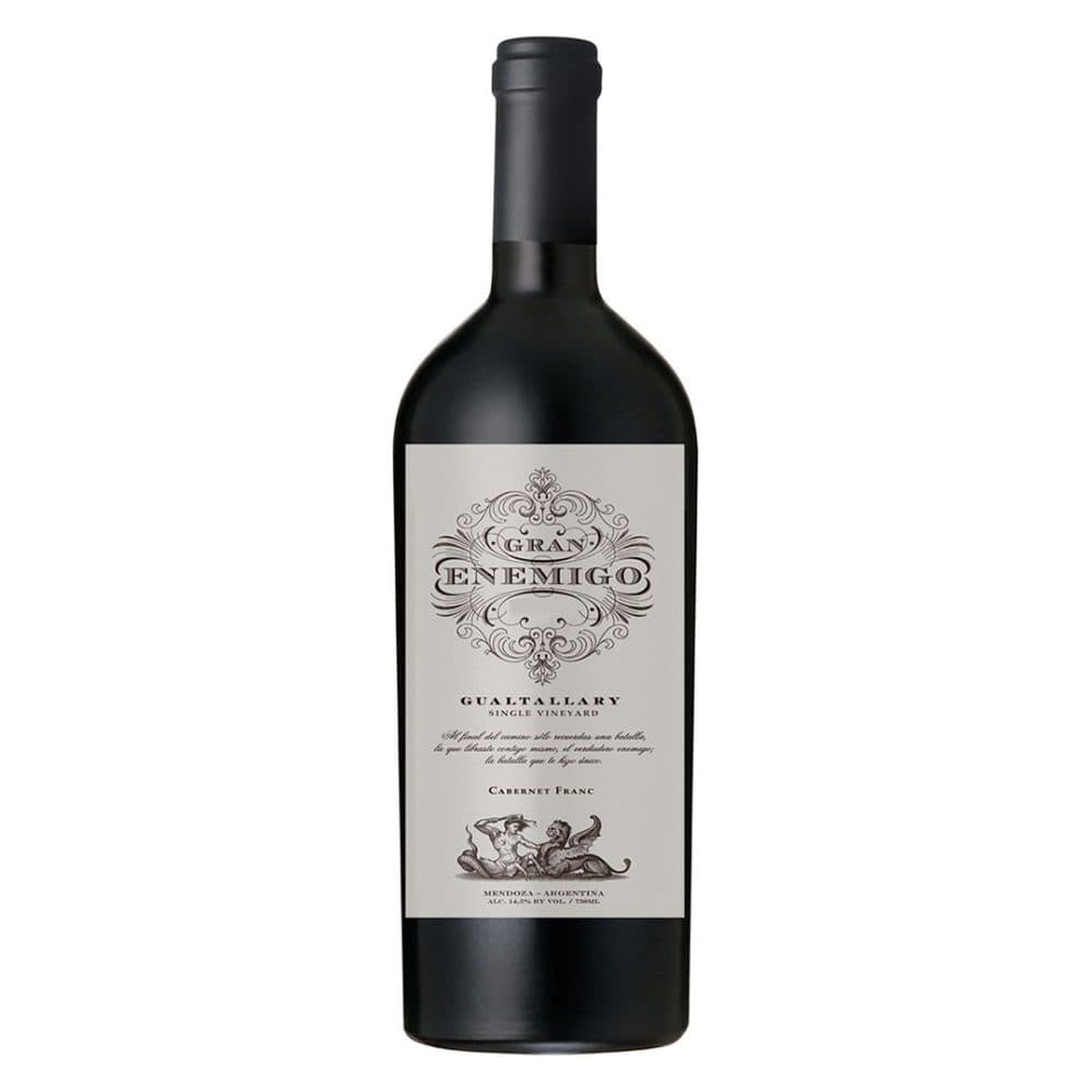 Vino Tinto Argentino El Gran Enemigo Gualtallary Cabernet Franc 750ML