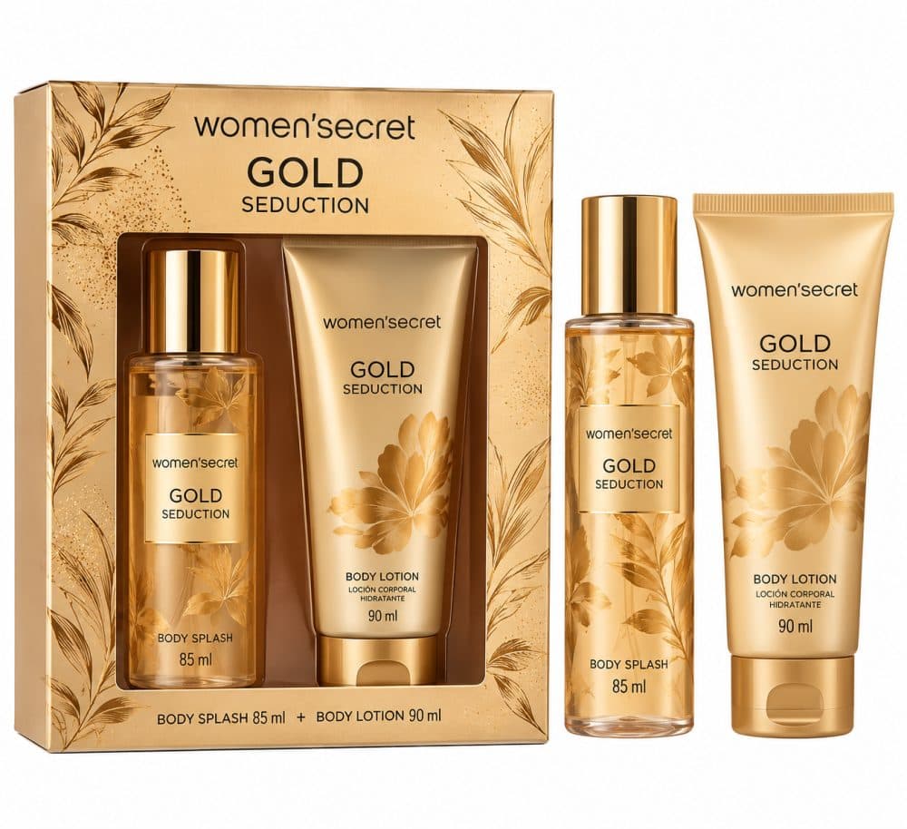 Secret Gold Seduction Kit Body 85ML Feminino