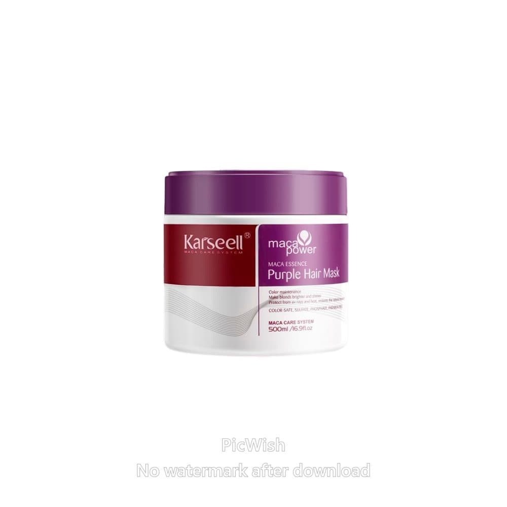 Mascara Karseell Maca Power Purple Hair 500ML