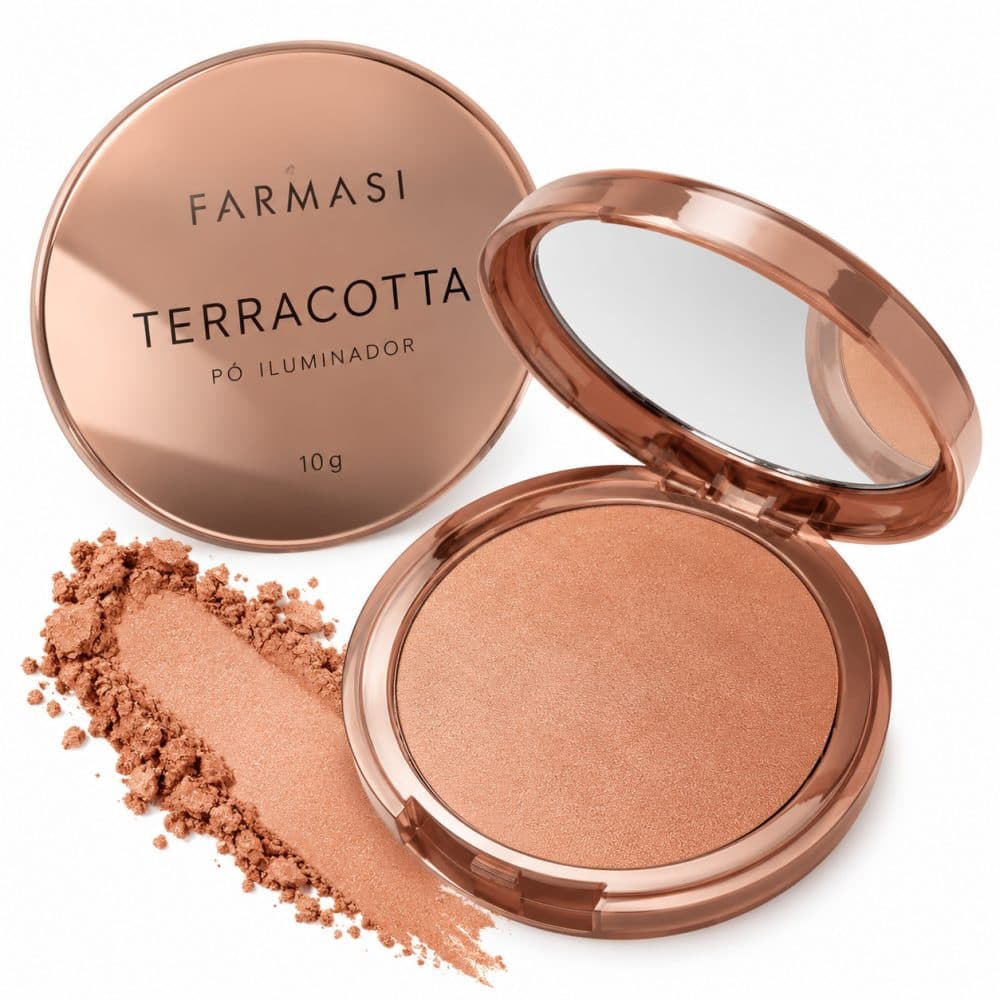 Po Compacto Farmasi Terracotta Po Iluminador 10G
