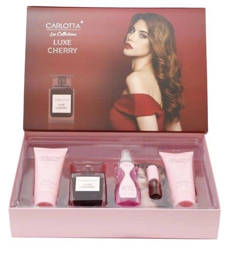 Carlotta Luxe Cherry Kit 5PZ Feminino