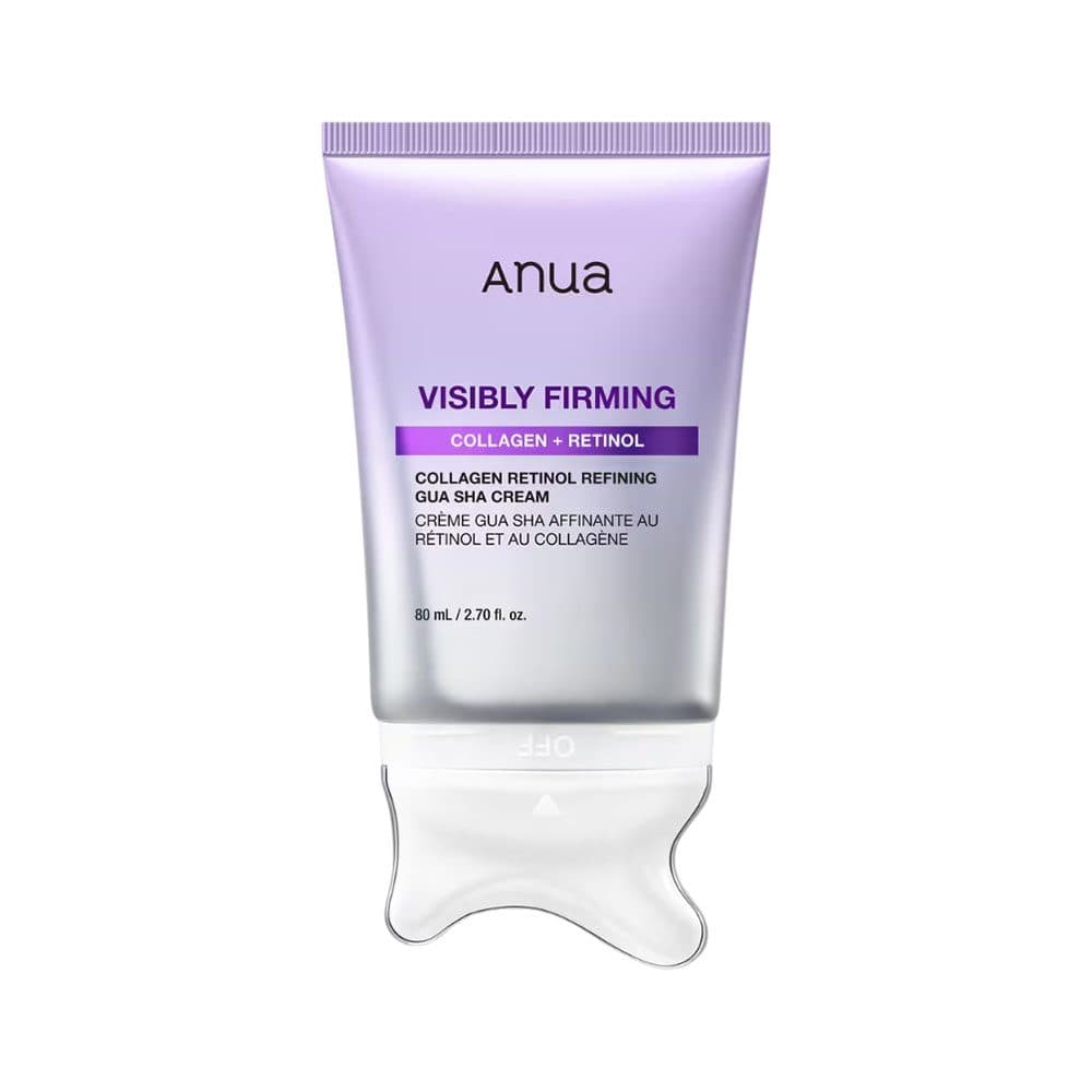 Creme Facial Anua Visibly Firming Collagen Retinol Refining Gua Sha 80ML