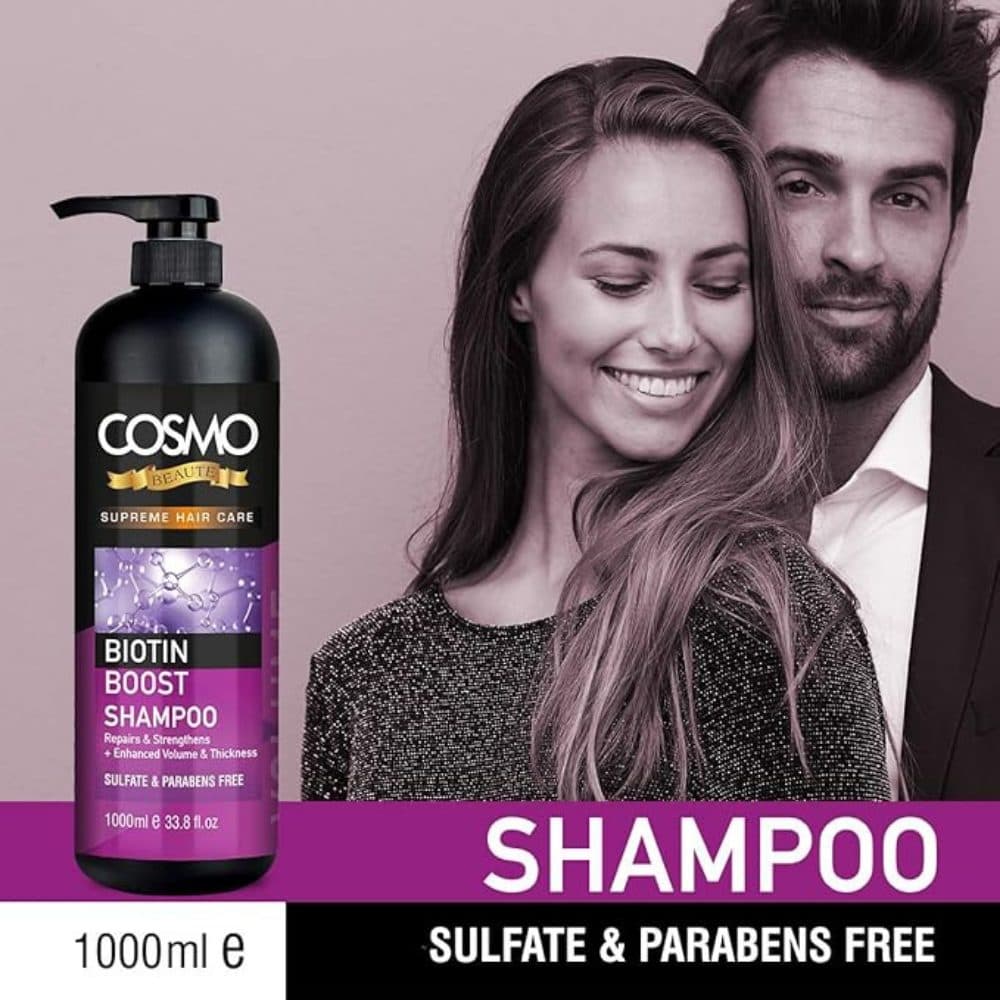 Shampoo Cosmo Beaute Supreme Hair Care Biotin Boost 1L