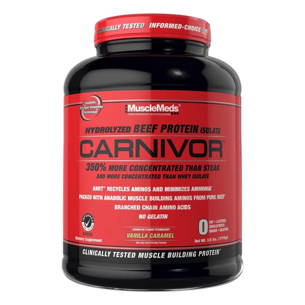 Proteina Musclemeds Carnivor Vainilla Caramel 4LB