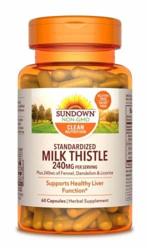 Vitamina Standardized Milk Thistle Sundown 60 Comp