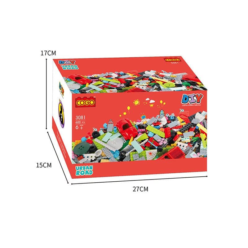 Cogo Bingo Diy City Road Building