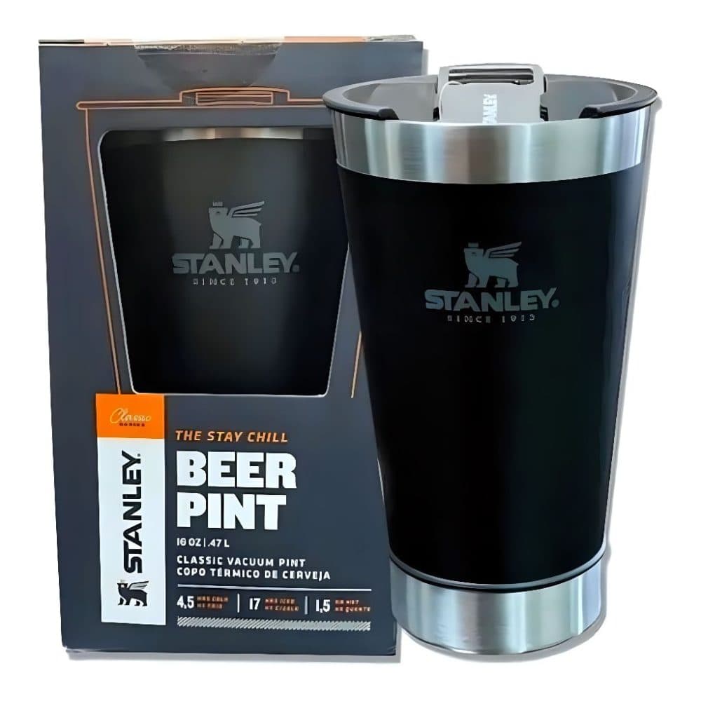 Copo Termico Beer Pint Tampa Abrido 473ML