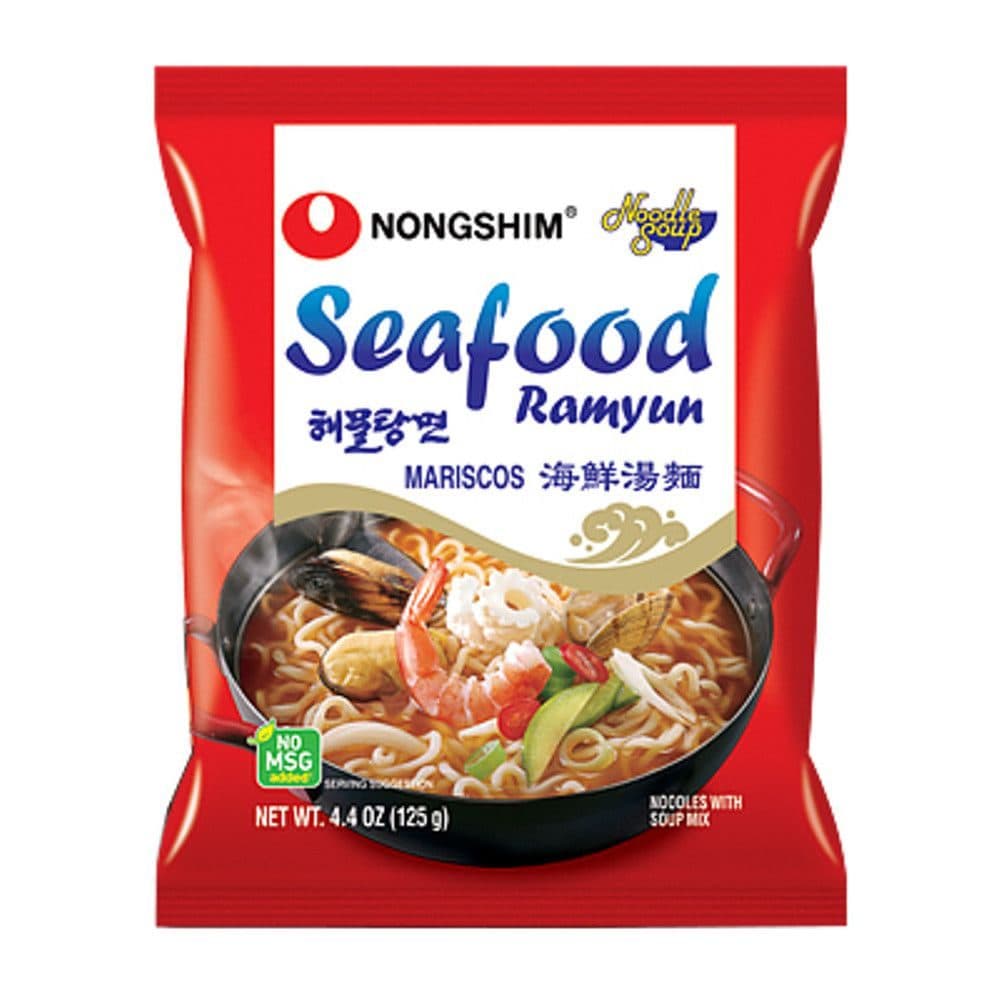 Ramen Nongushim Seafood Ramyun Frutos Do Mar 125G