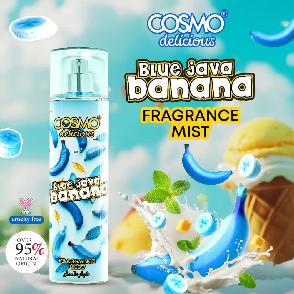 Cosmo Delicious Fragance Mist Blue Java Banana 250ML