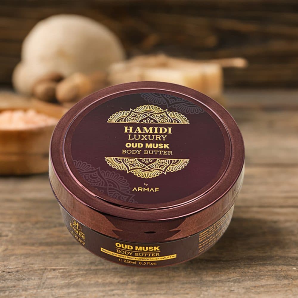 Exfoliante Hamidi Luxury Oud Butter Musk 250ML