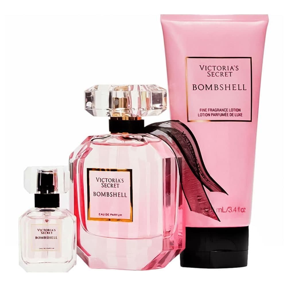 Victoria's Secret Kit Lo Ao Bombshell 7 5ML Lotion 100ML EDP