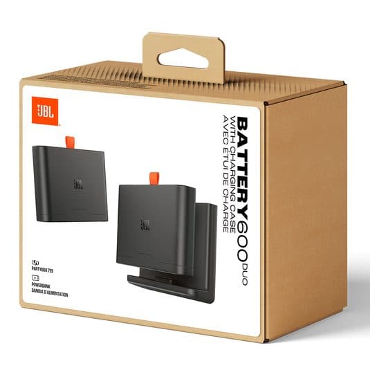 JBL Bateria 600 Duo Estojo De Recarga Patybox 720