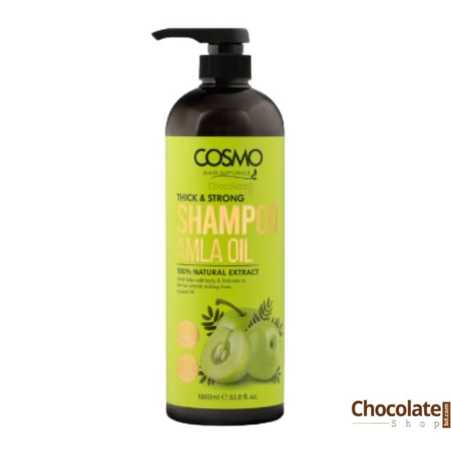 Shampoo Cosmo Hair Naturals Thick Strong Amla Oil 1L