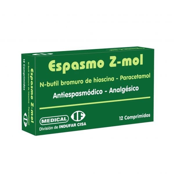 Med Antiespasmodicos Espasmo Mol Indufar Cx