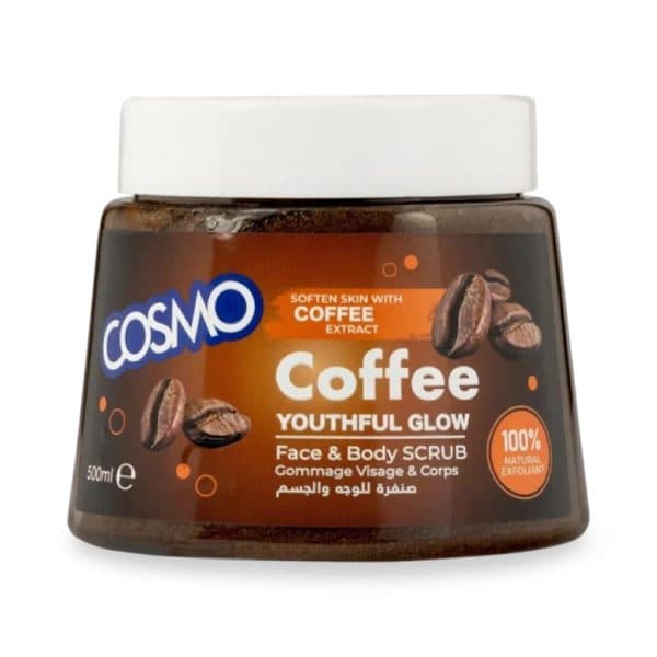 Cosmo Exfoliante Coffee Youthful Glow Body Scrub 500G