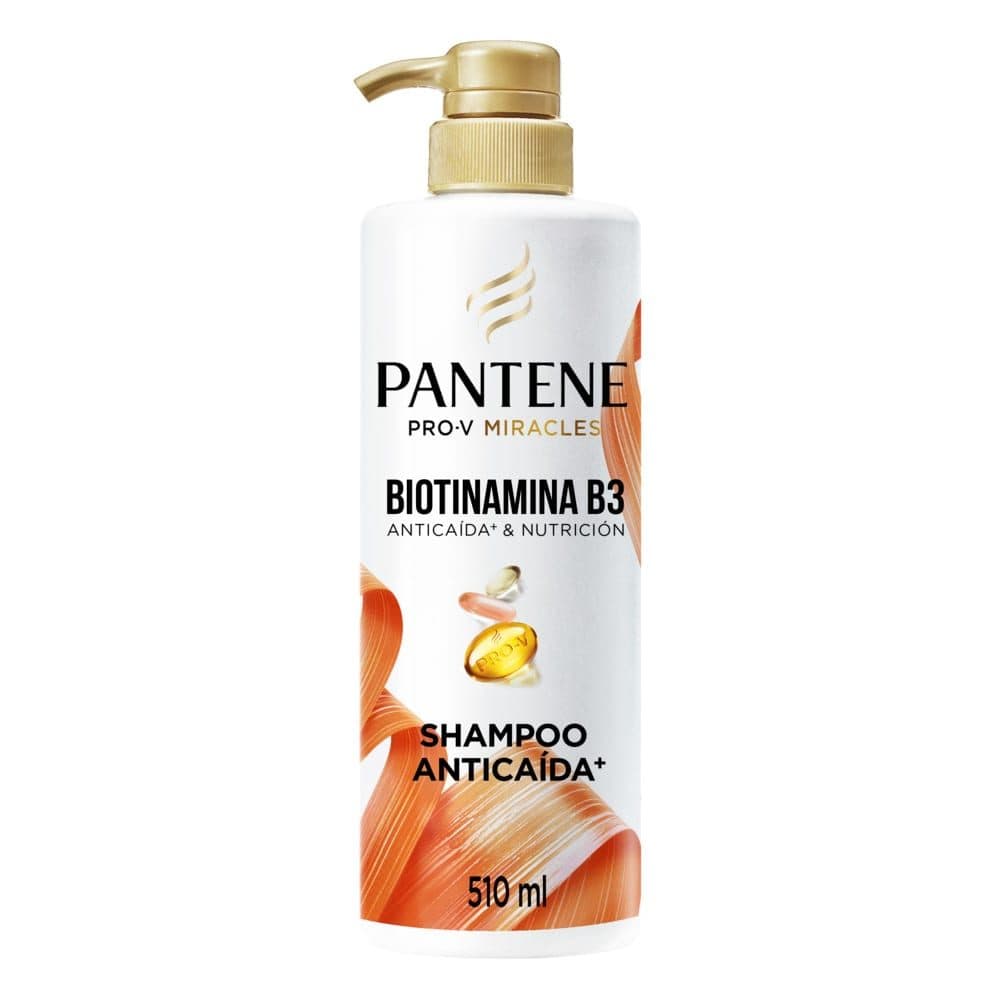 Shampoo Pantene Biotinamina B3 Anticaida Nutricion 510ML