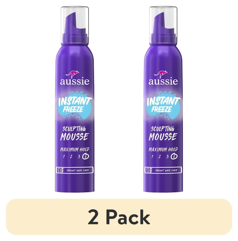 Espuma Cabelho Aussie Instant Freeze Sculpting Mousse