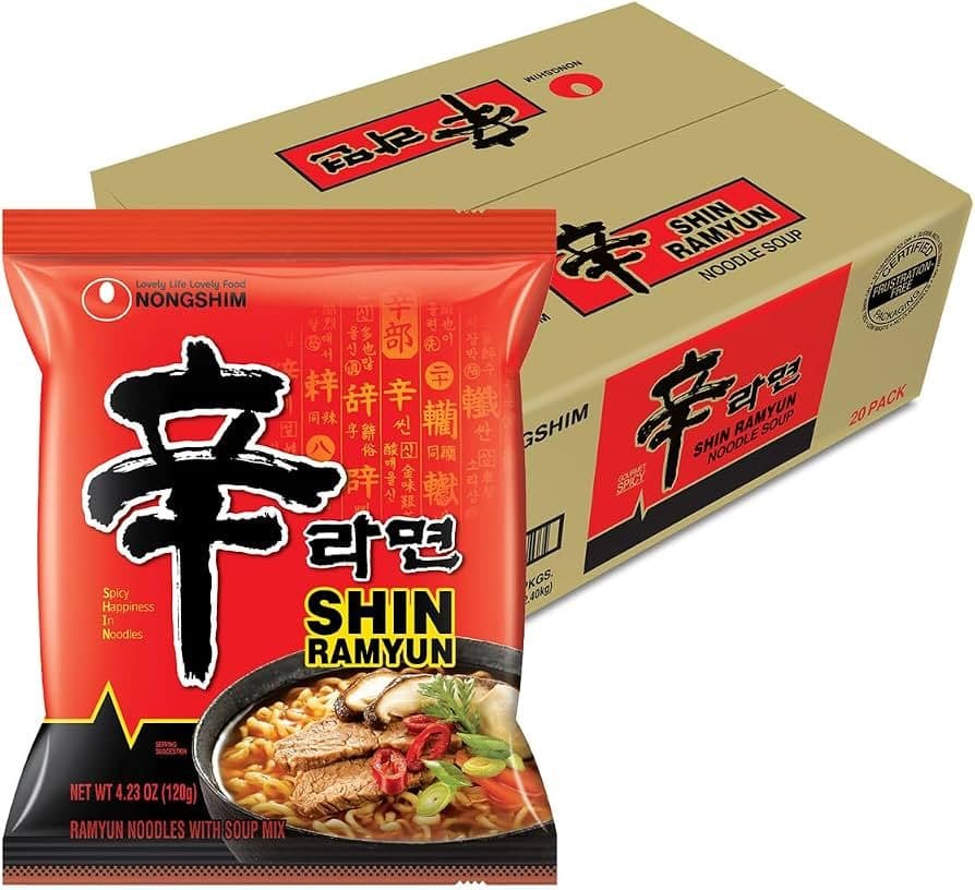 Ramen Nongshim Shin Ramyun Spicy Happiness In Noobles 120G