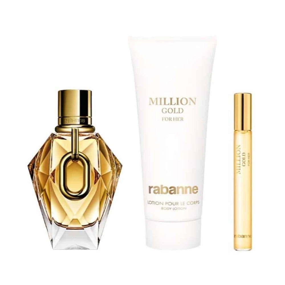 Paco Rabanne Million Gold Kit Body 90ML EDP Feminino