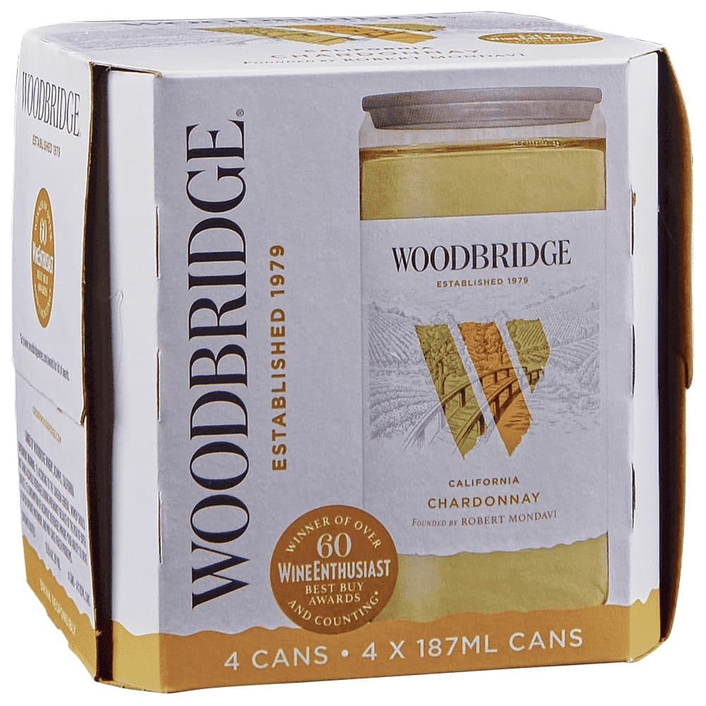 Beb Vinho Usa Woodbridge Chardonaay 187ML