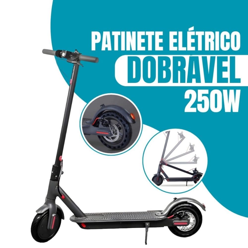 Patinete 30 Km Autonomia Suporta