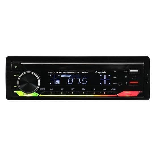 Toca Radio Ecopower Touch USB Aux Sd Fm Controle