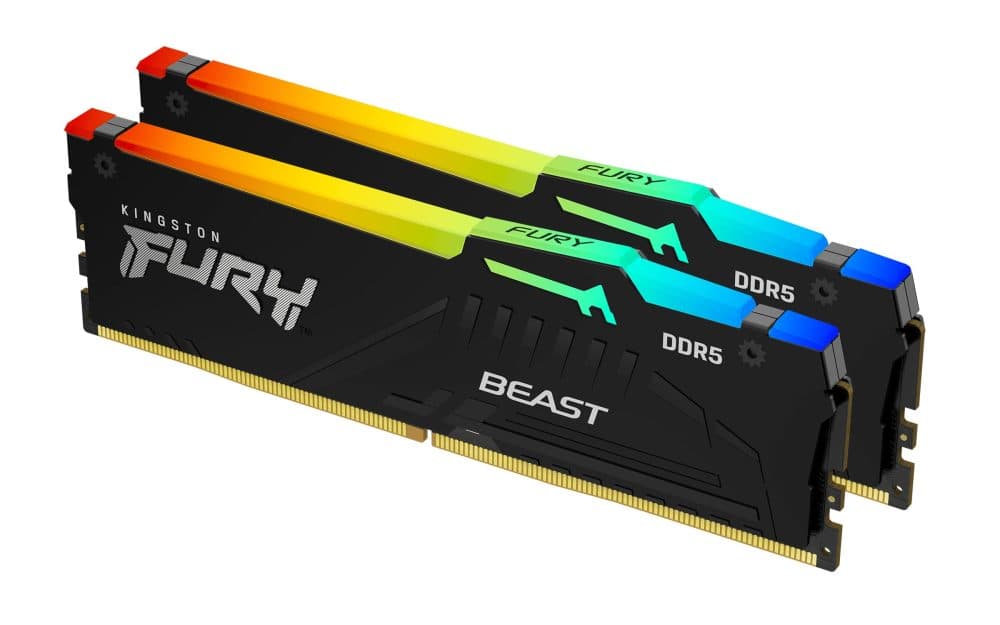 Kingston Memoria DDR5 Hyper Fury Beas RGB 16