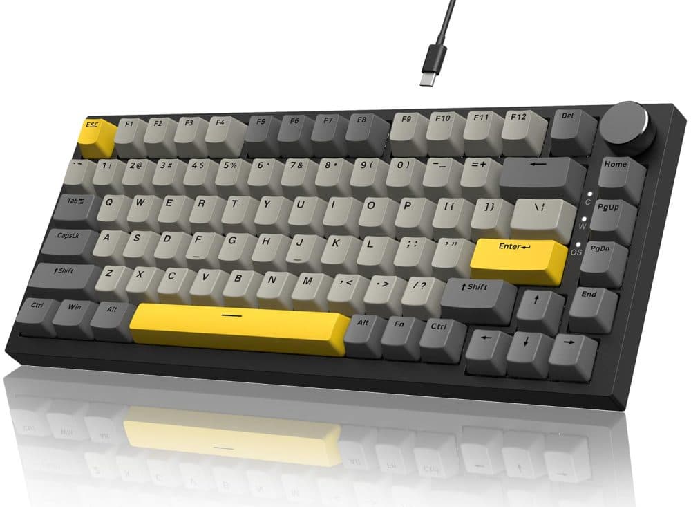 Teclado USB Gamer Ajazz V2 Abs Mini Magnetic RGB Ingles