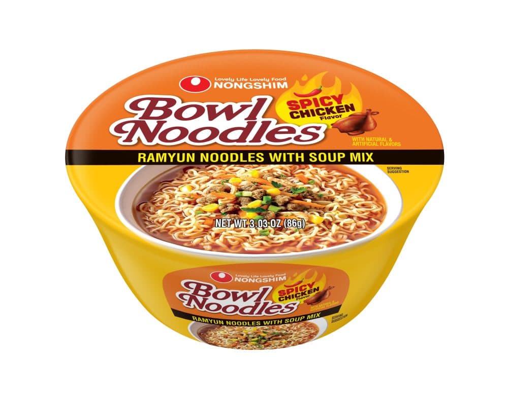 Ramen Nongshim Bowl Nooble Soup Spicy Chicken Flavor 86G