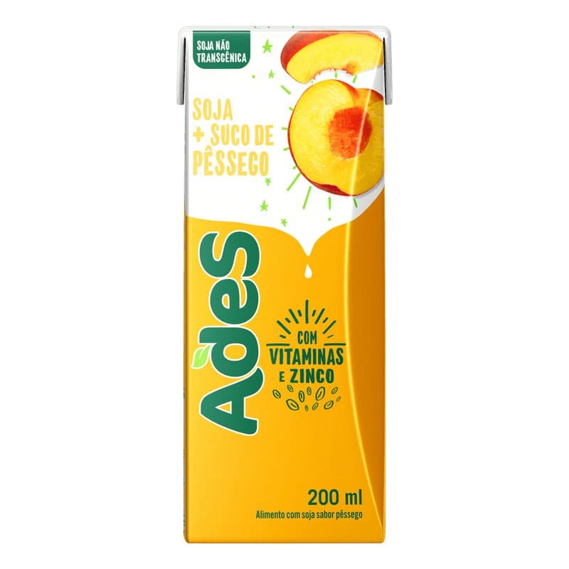 Beb Suco Watt Pessego 200ML