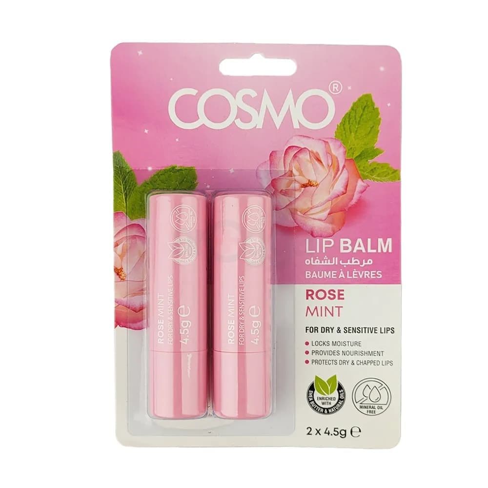 Protetor Labial Cosmo Lip Balm Rose Mint 4 5GR