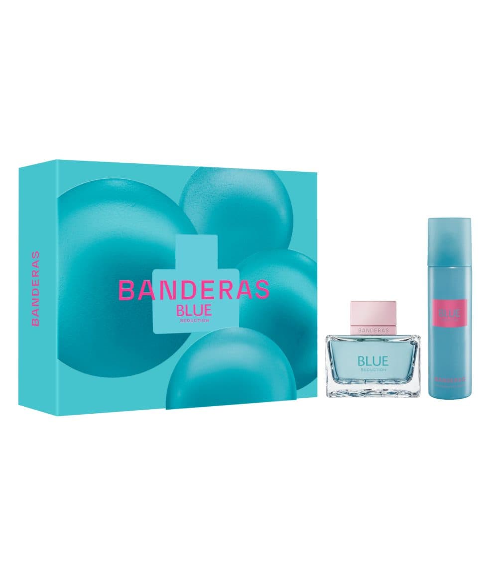 Antonio Banderas Blue Seduction Kit Deo 80ML EDT Feminino