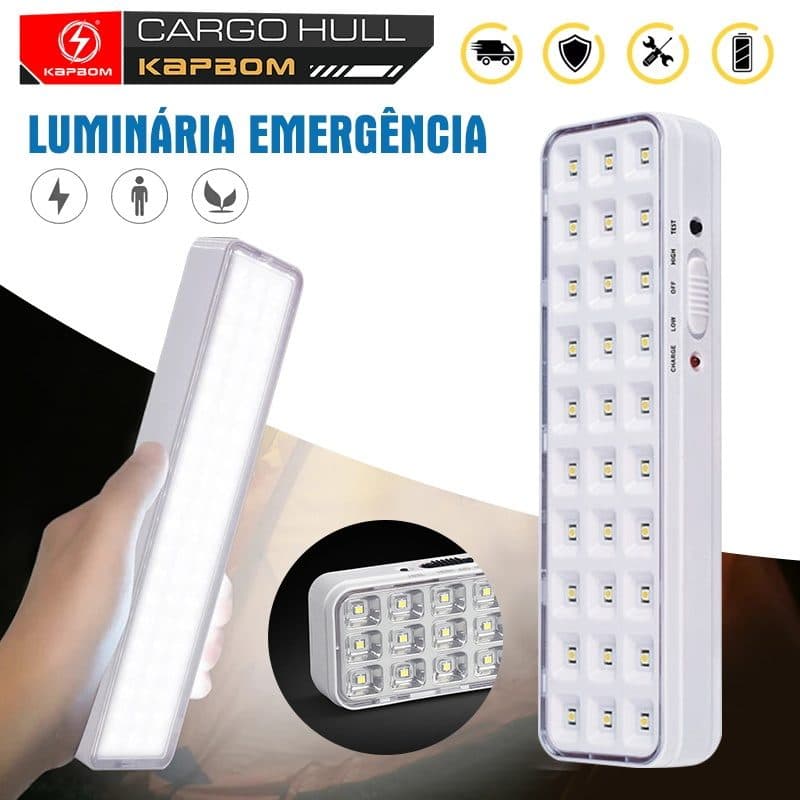Lampada Emergencia Satellite 6V Bivolt