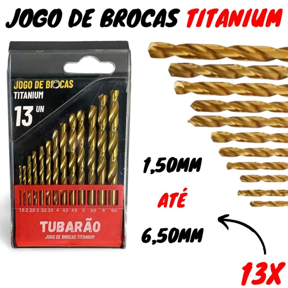 Jogo Brocas Total 13PCS