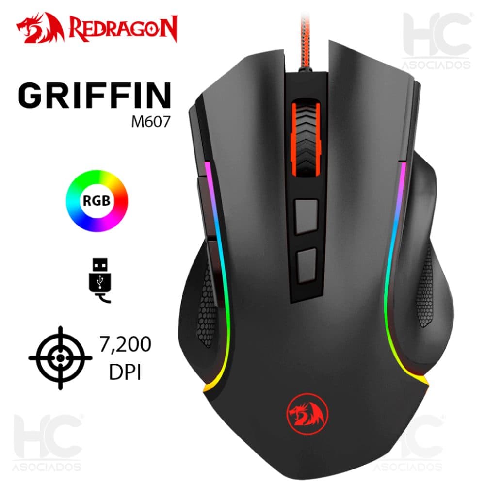 Mouse USB Gamer Redragon Griffin