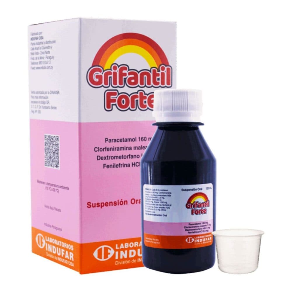 Med Grifantil Forte Indufar Xarope 120ML