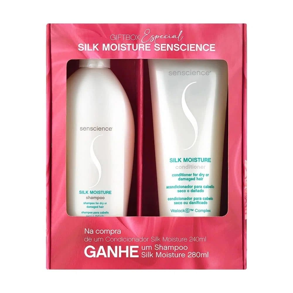Kit Senscience Silk Moisture Shampoo Cond 280ML