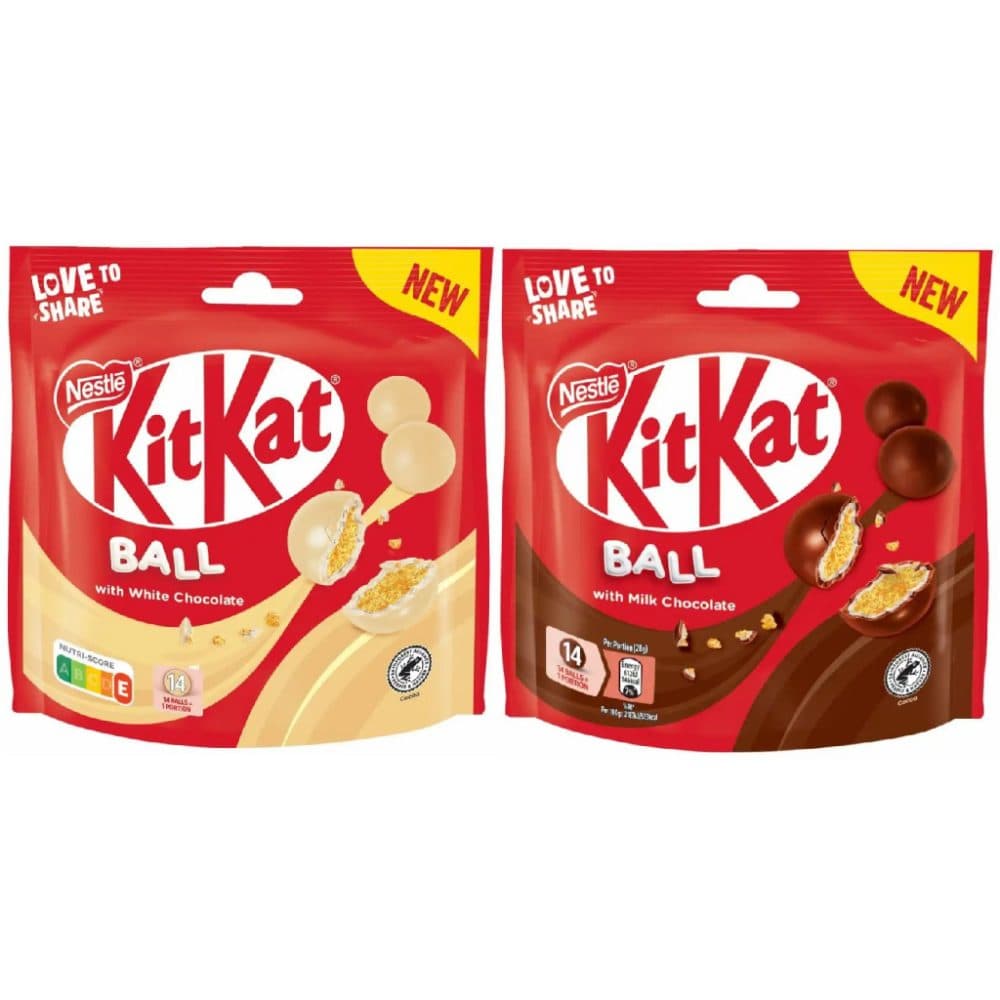 Chocolate Nestle Kit Kat Ball Whit Milk 140G 14PCS