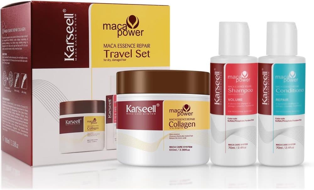 Kit Karseell Maca Power Essence Repair Sham Cond 70ML Masculino