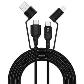 Cabo USB Tfn CUSBCUSB1MTPBK Type 1M 2A