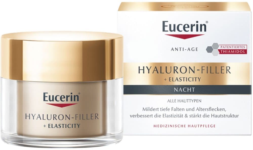 Crema Facial Eucerin Anti Age Hyaluron Filler Elasticity Night 45 50ML