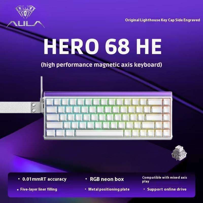 GoPro Teclado Mecanico Aula Hero 68 He Rbg 65 Uramus