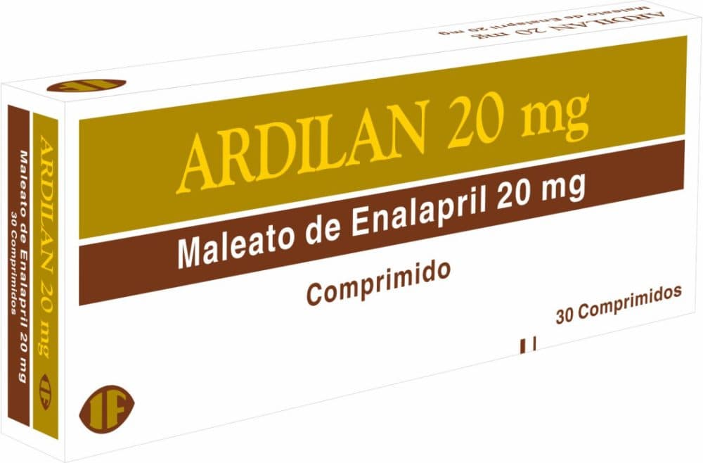 Med Anti Hipertensivo Ardilan Indufar Enalapril Cx