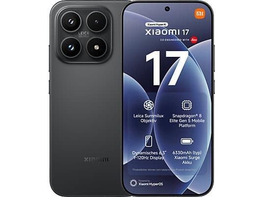 Xiaomi 17 Leica Fonte 512GB Black