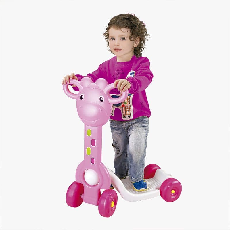 Patinete Infantil Scooter LED Jirafa
