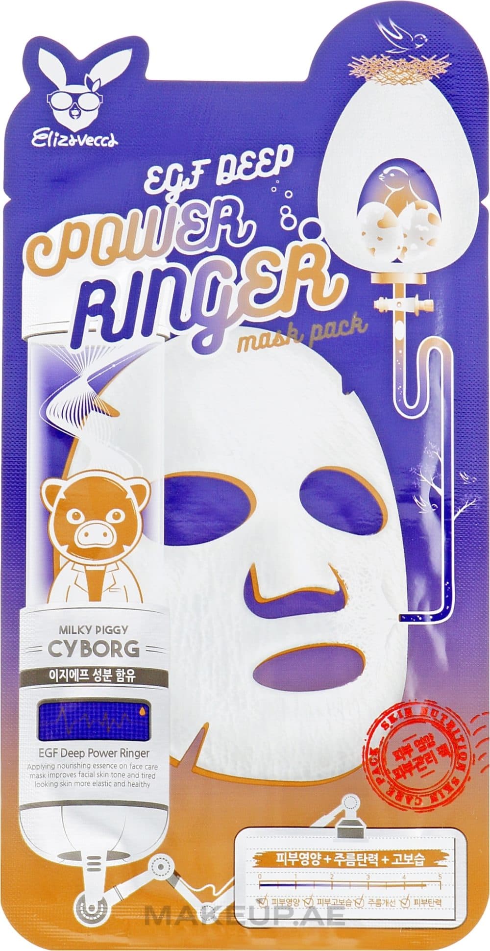 Mascara Facial Elizavecca Egf Deep Power Ringer Mask Pack